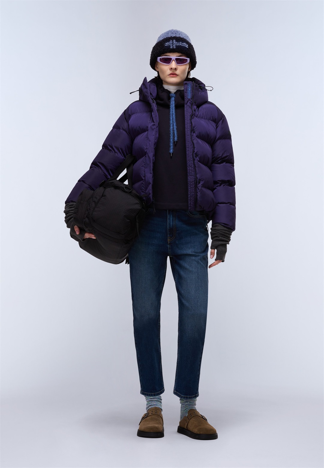 Napapijri GLANE - Winterjacke - blu marine/blau