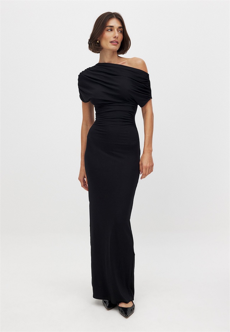 NA-KD Ballkleid - black/schwarz