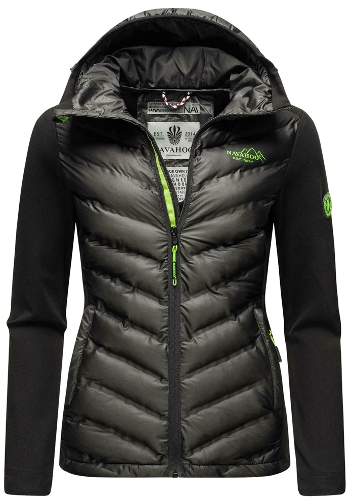 Navahoo NIMM MICH MIT - Übergangsjacke - black/schwarz