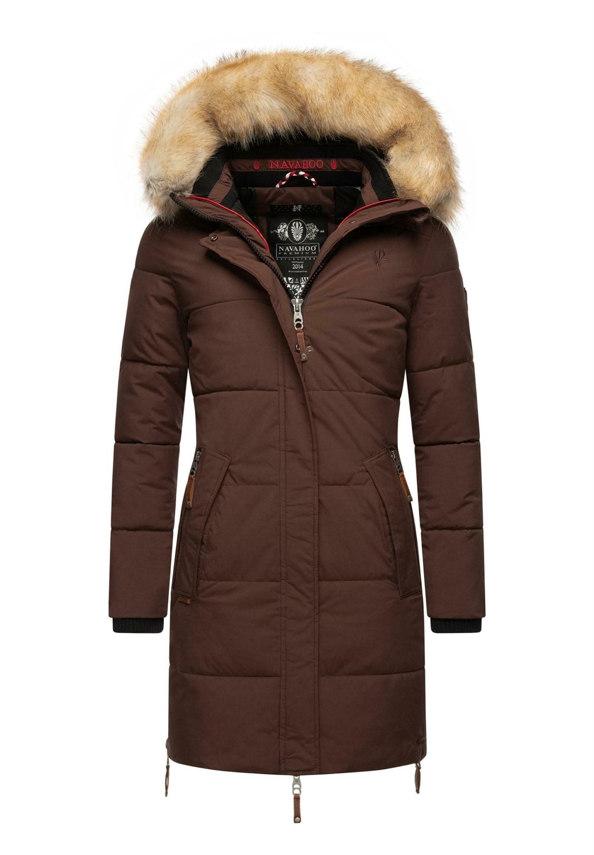 Navahoo HALINA - Wintermantel - ochre/braun