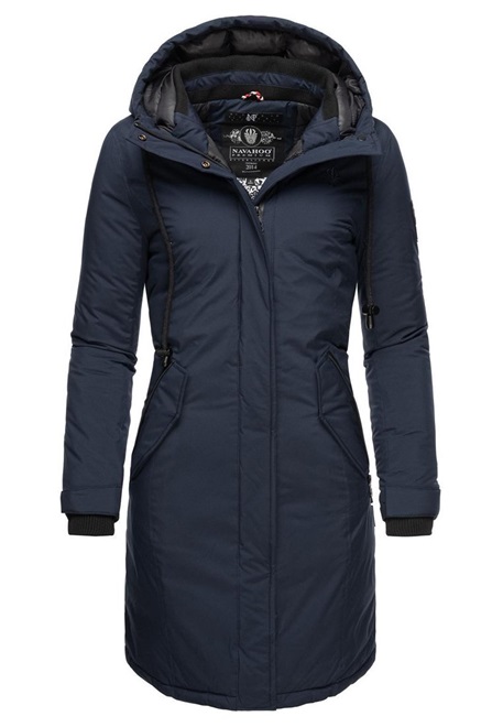 Navahoo LETIZIAA - Wintermantel - blue/blau