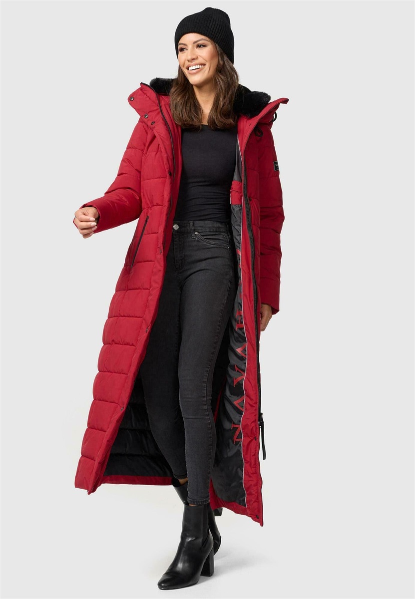 Navahoo DAS TEIL - Wintermantel - dark red/dunkelrot
