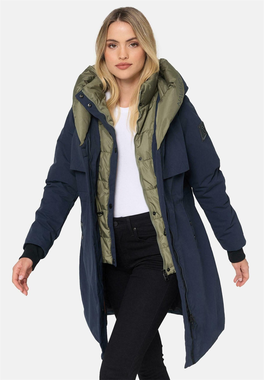 Navahoo SNOWELF - Parka - dark blue/dunkelblau