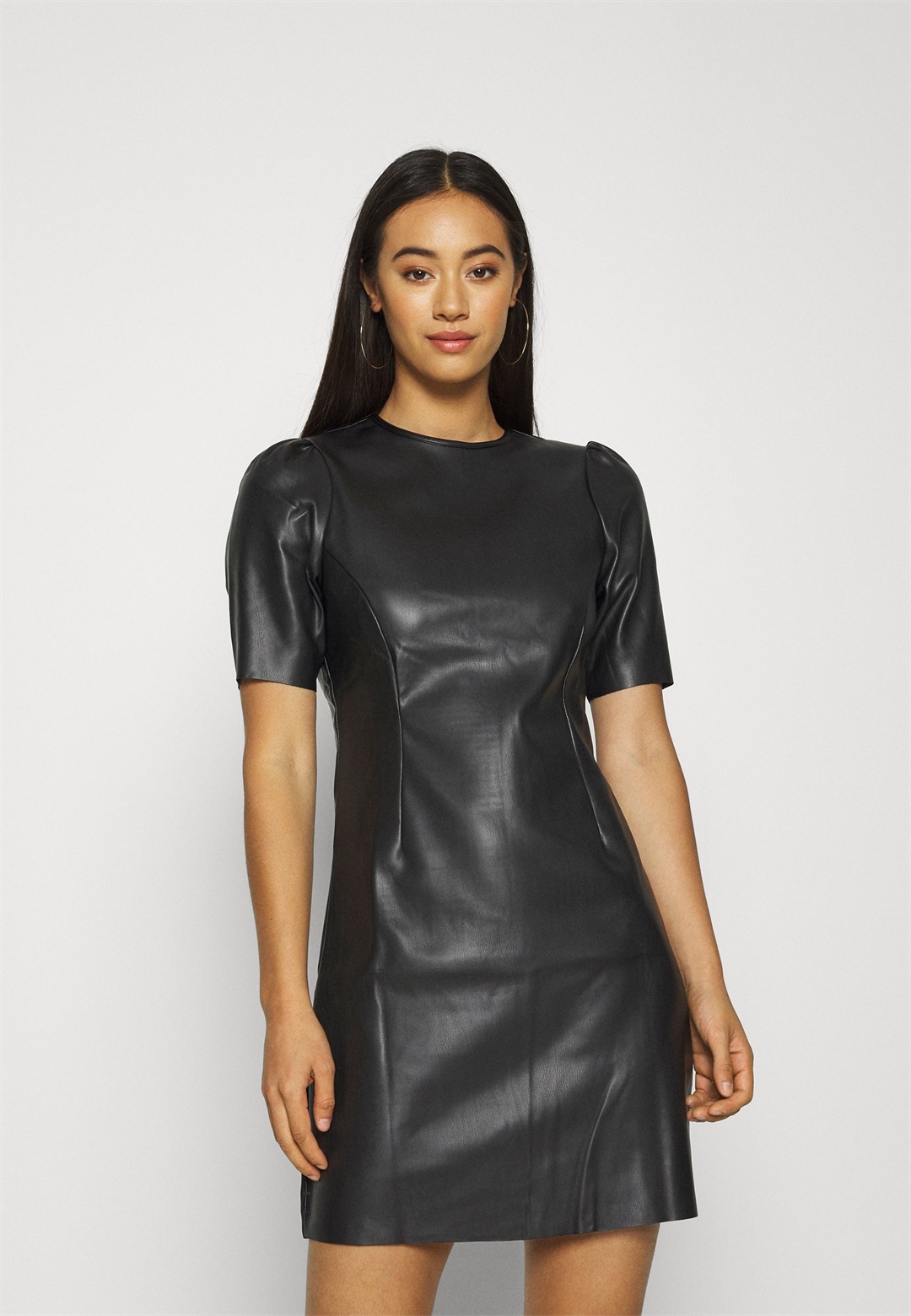 Noisy May NMHILL SHORT DRESS - Etuikleid - black/schwarz