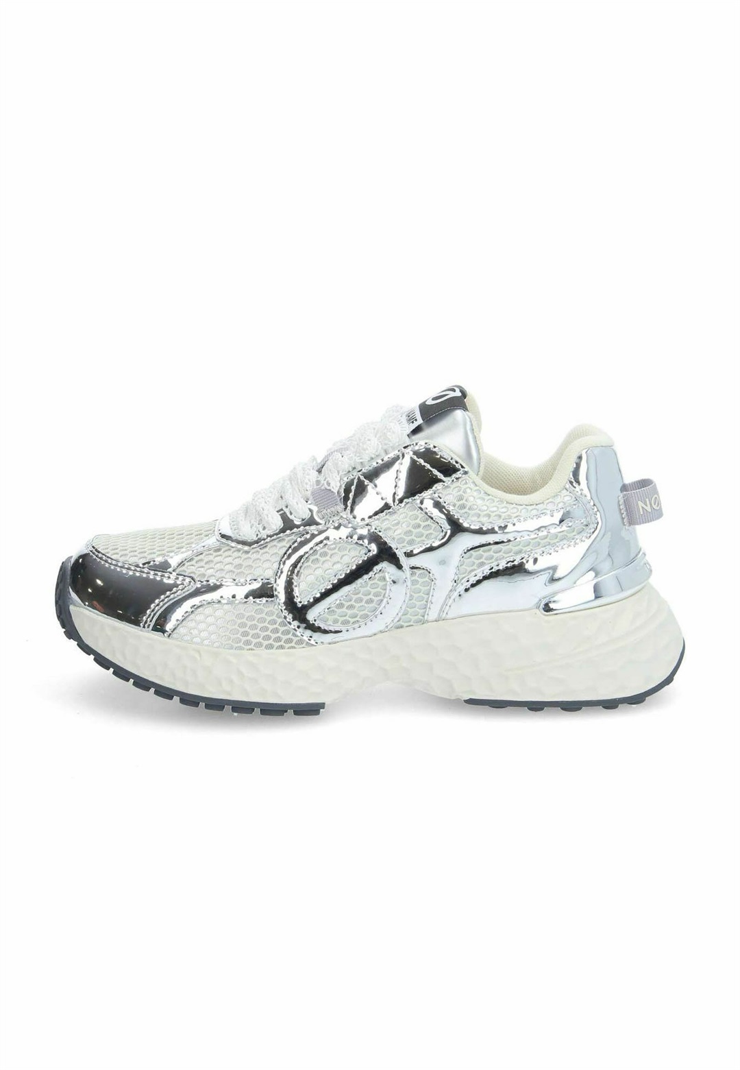 No Name Sneaker low - argent/silberfarben