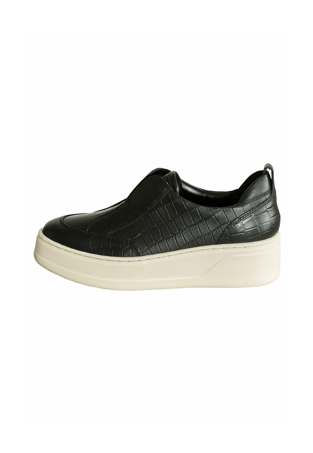 Next REGULAR FIT SLIP ON SIGNATURE FOREVER COMFORT® CHUNKY WEDGE PLATFORM - Slipper - black/schwarz
