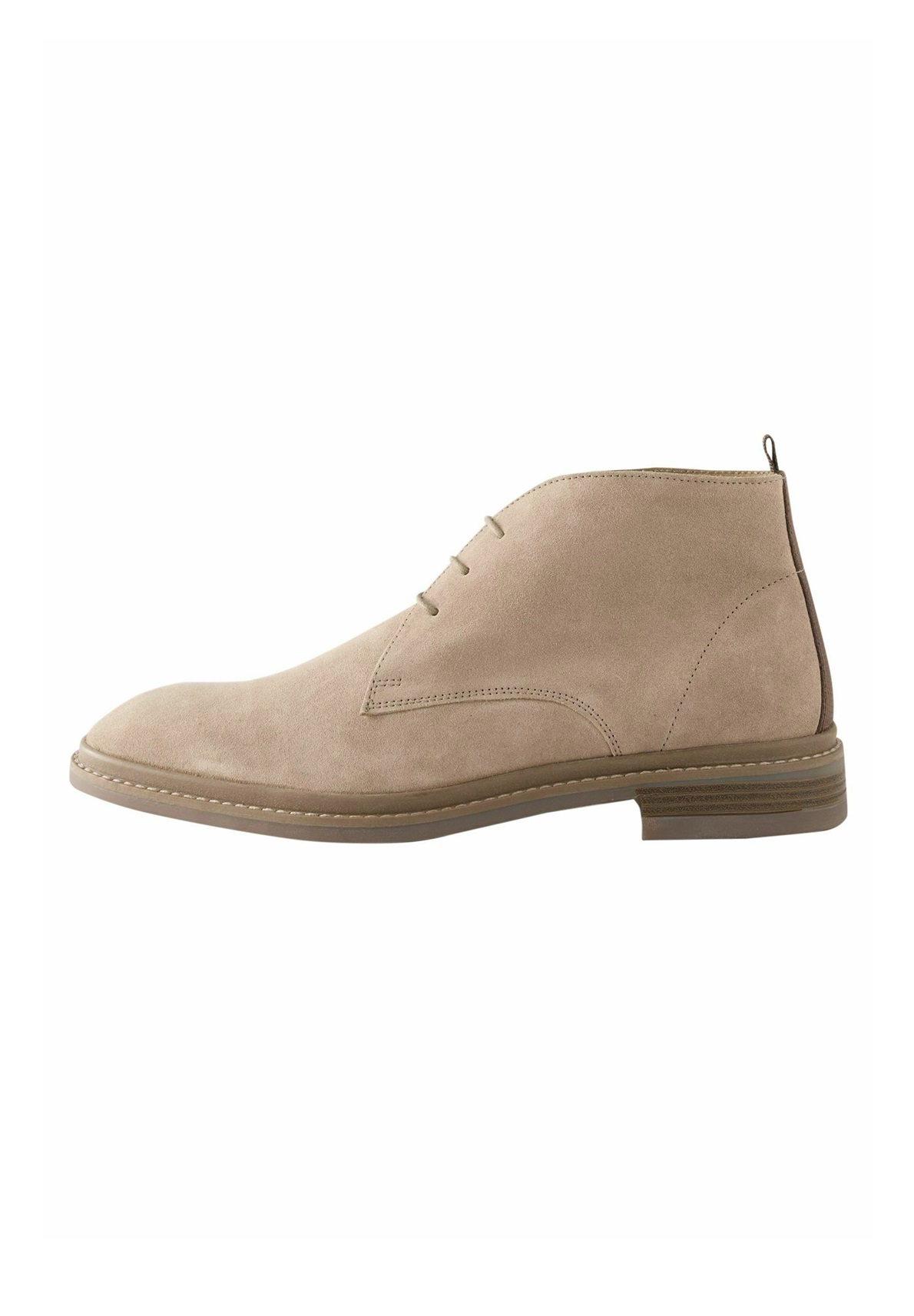 Next REGULAR FIT CHUKKA - Schnürstiefelette - stone/braun