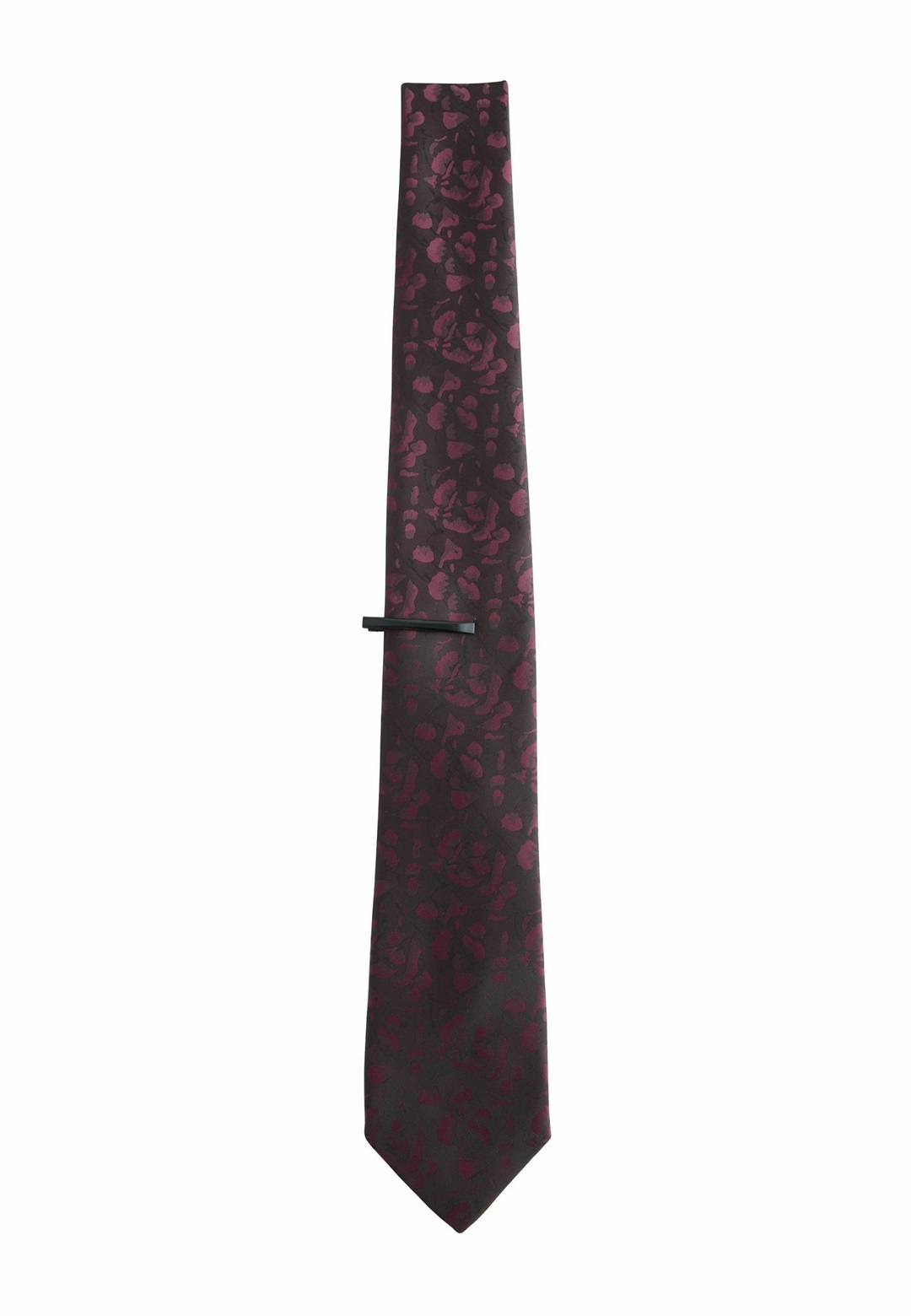 Next PATTERN - Krawatte - burgundy red/rot