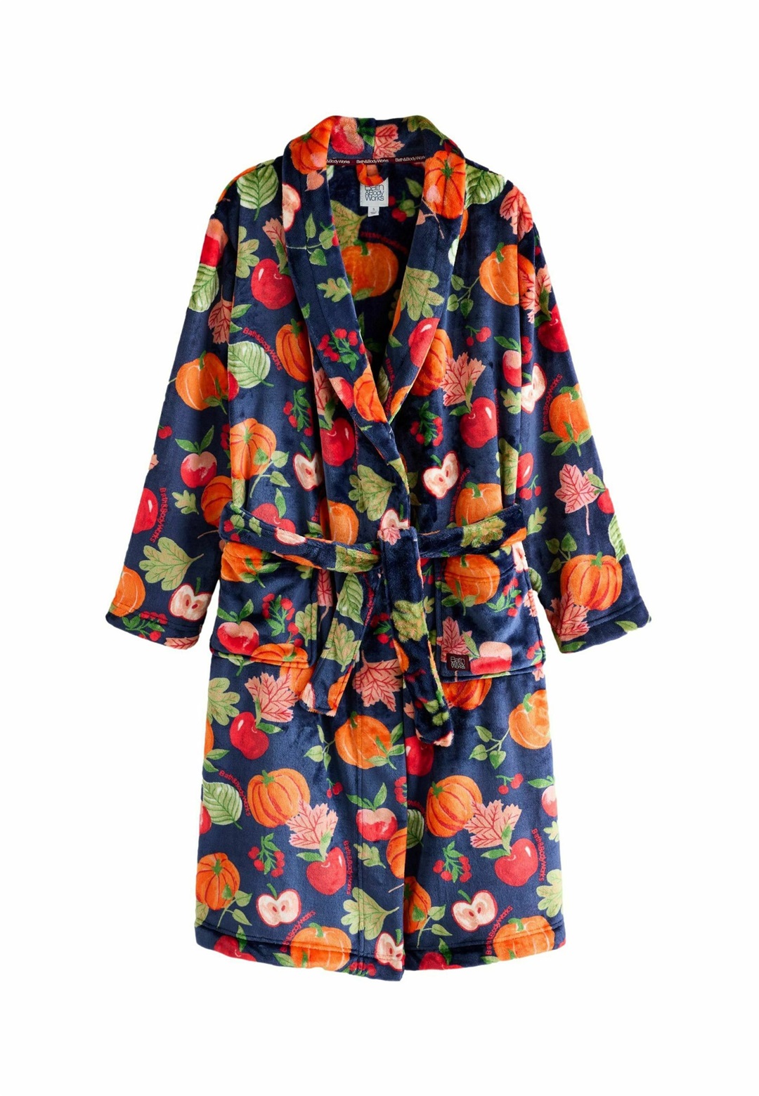Next REGULAR FIT - PUMPKIN HARVEST COSY - Bademantel - navy/blau