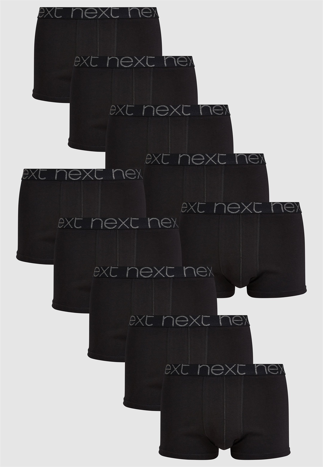 Next TEN PACK - Boxer Briefs - black/schwarz