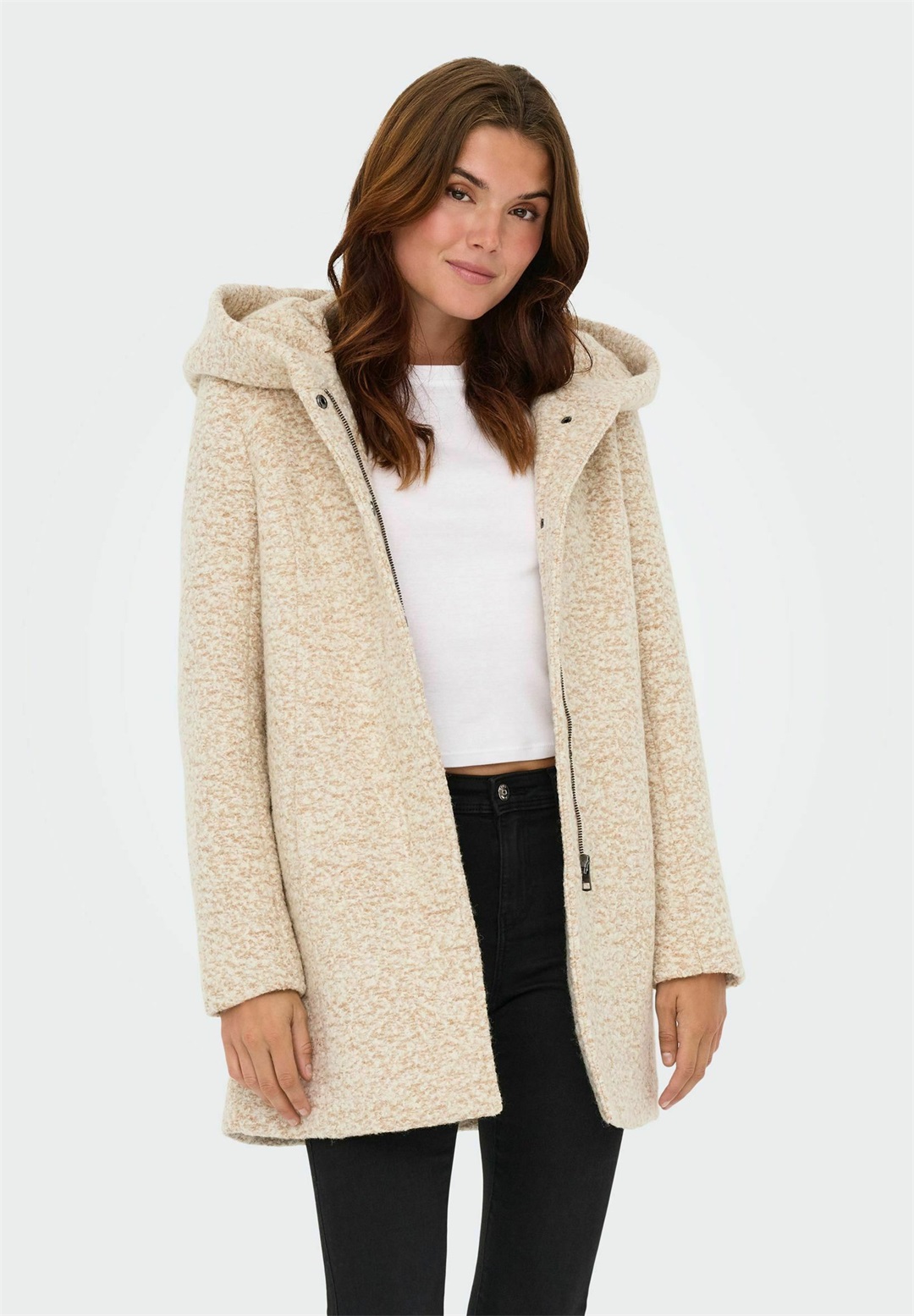 ONLY ONLSOPHIA - Kurzmantel - incense/beige