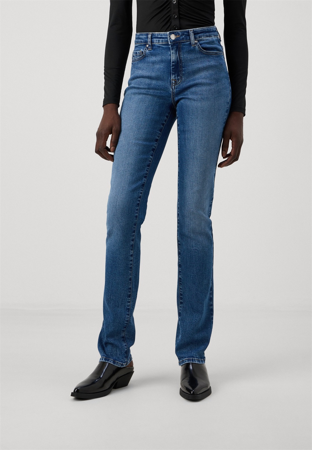 ONLY Tall ONLSUI MID - Jeans Slim Fit - medium blue denim/blue denim