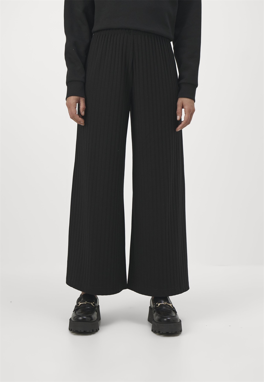 ONLY Petite ONLINGA PANT - Stoffhose - black/schwarz
