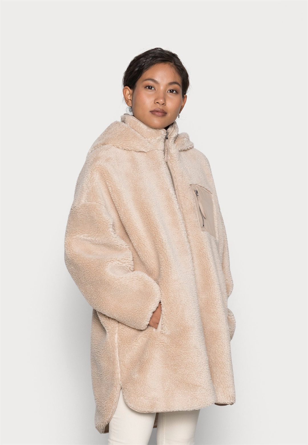 ONLY Petite ONLSASCHA - Wintermantel - cuban sand/beige