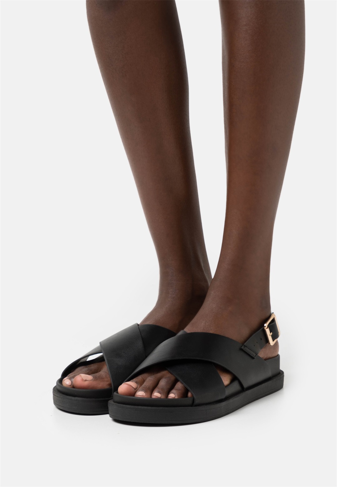 ONLY SHOES ONLMINNIE - Riemensandalette - black/schwarz