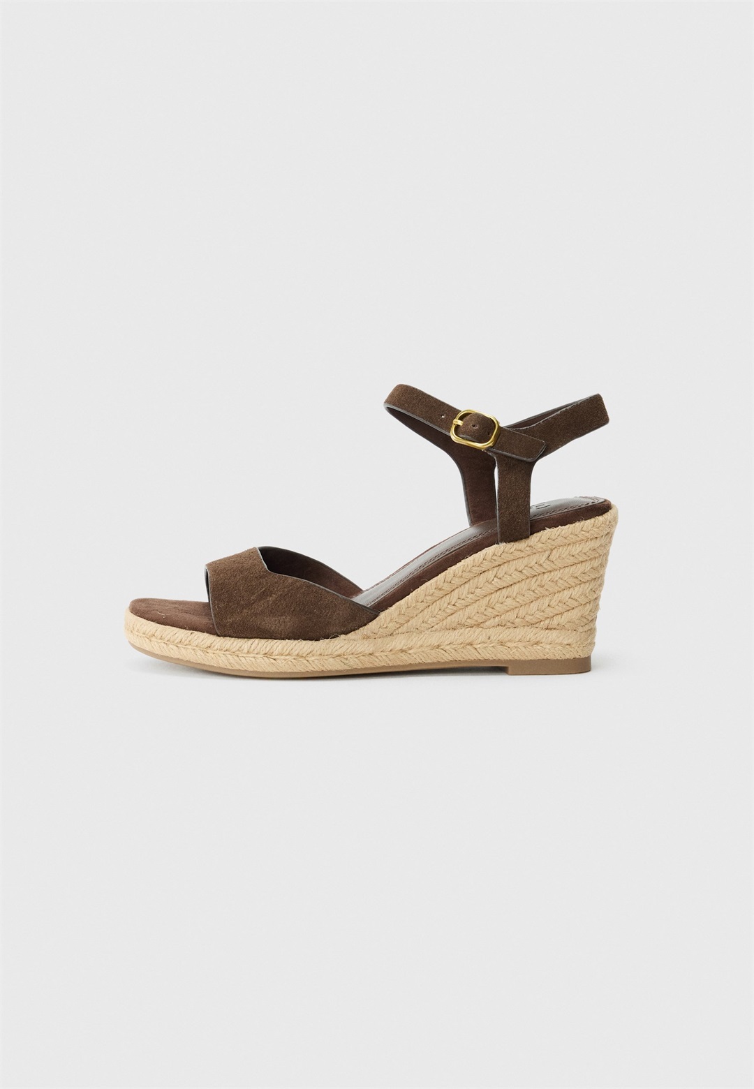PARFOIS Keilsandalette - dark brown/dunkelbraun