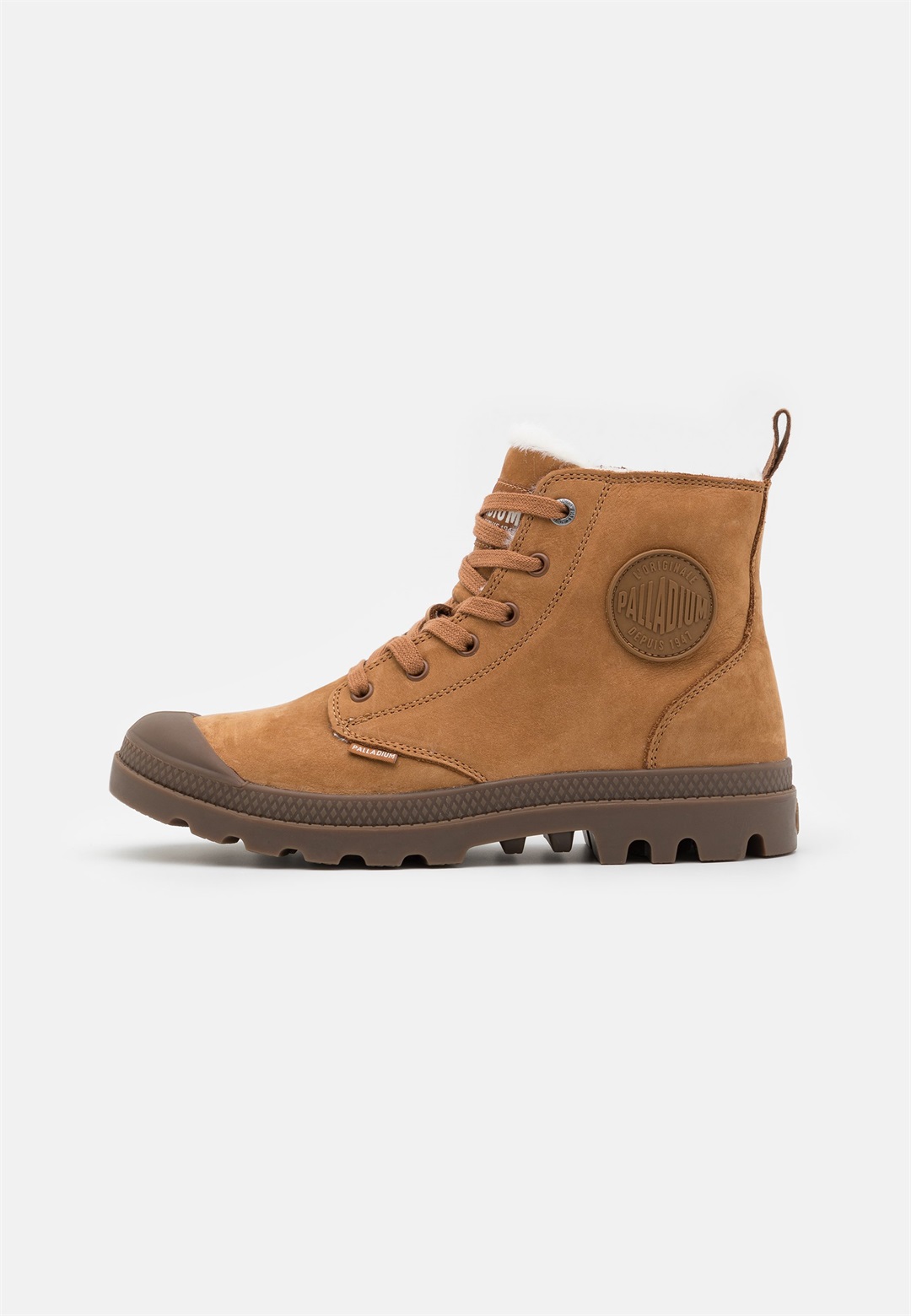 Palladium PAMPA HI ZIP - Snowboot/Winterstiefel - mahogany/braun