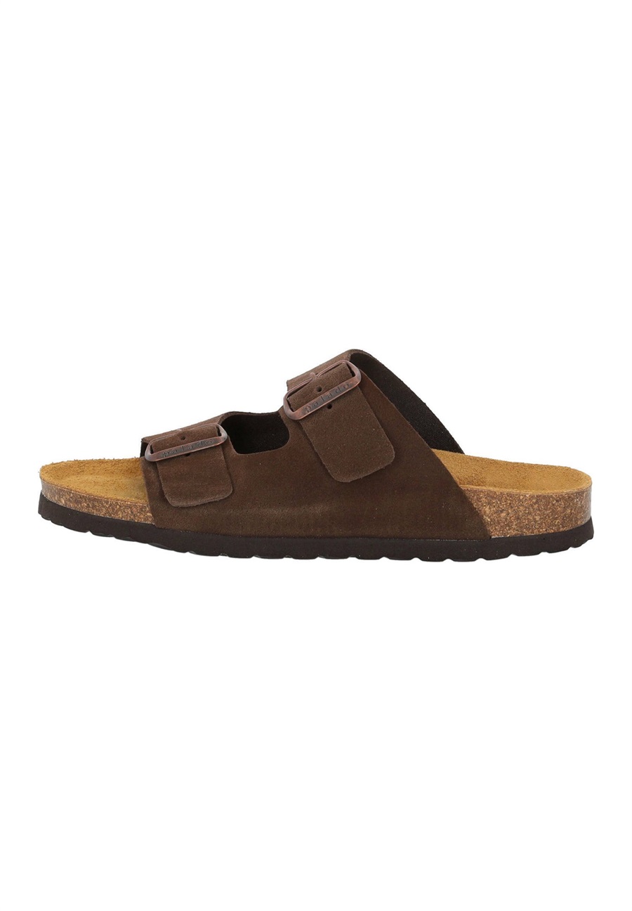Palado KORFU - Pantolette flach - braun cacao/dunkelbraun