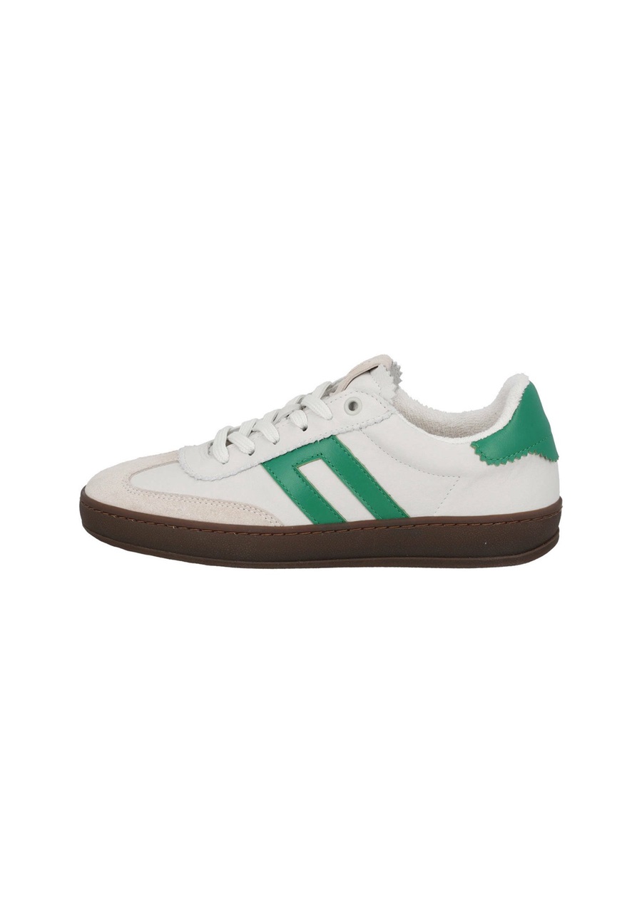 Palado OLOLANA - Sneaker low - weiß grün/weiß