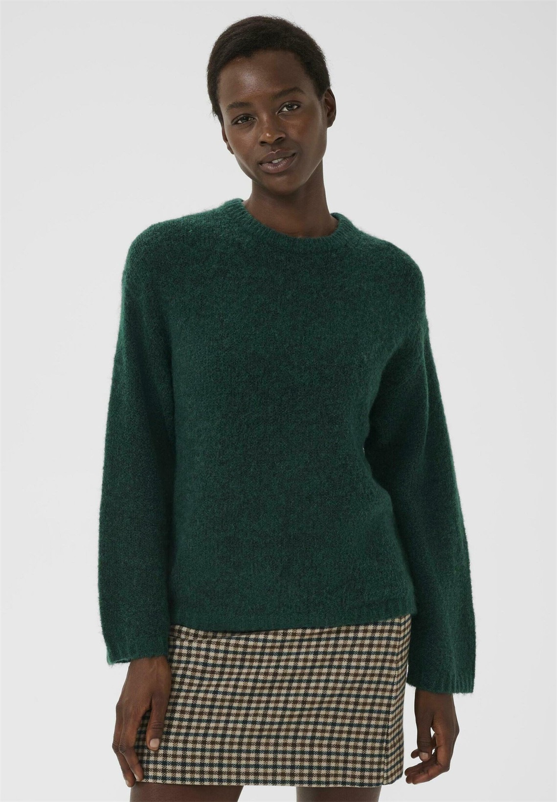 Part Two Strickpullover - sea moss/grün