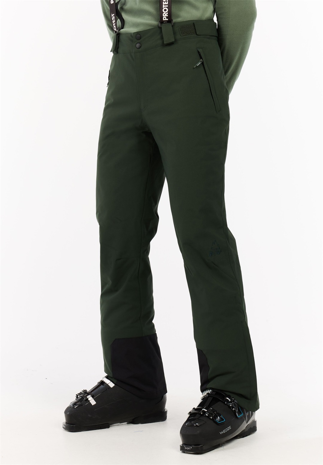 Protest CHESTER - Stoffhose - kale green/grün