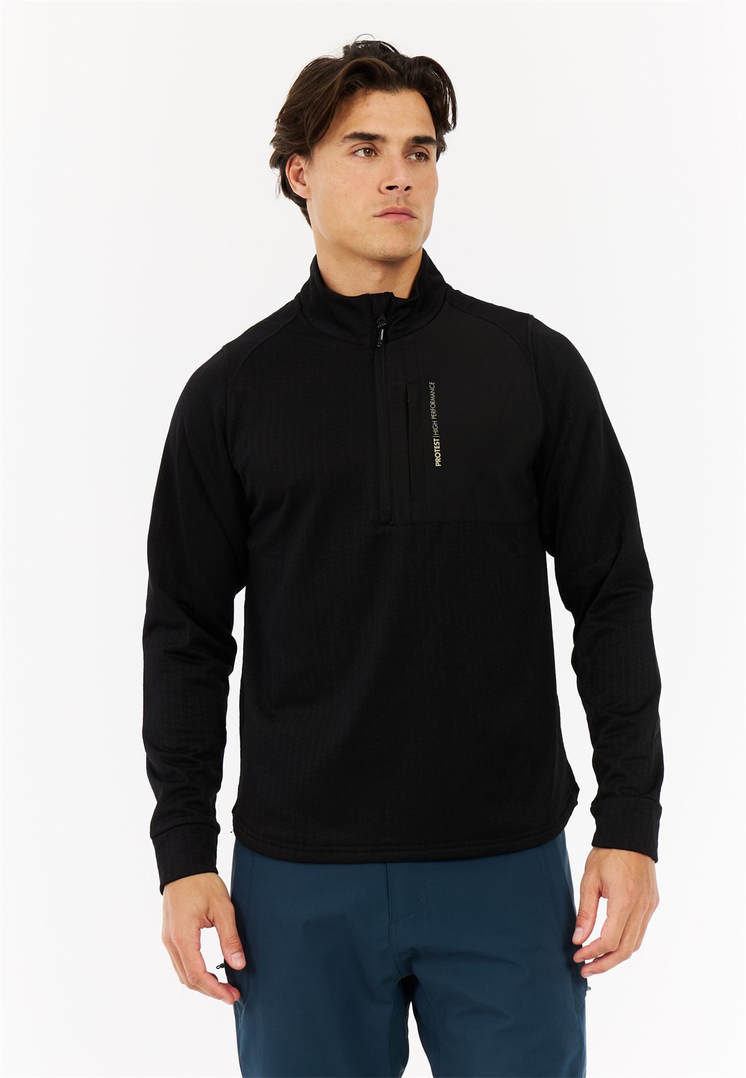 Protest Sweatshirt - true black/schwarz