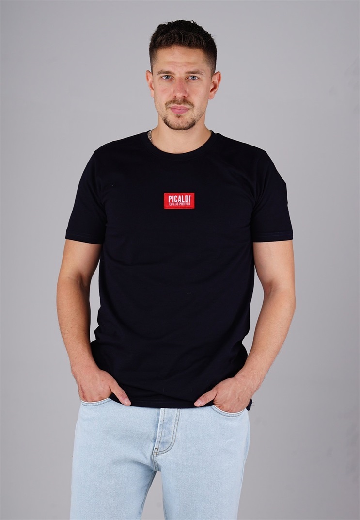 Picaldi REGULAR FIT - T-Shirt print - navy blue/dunkelblau