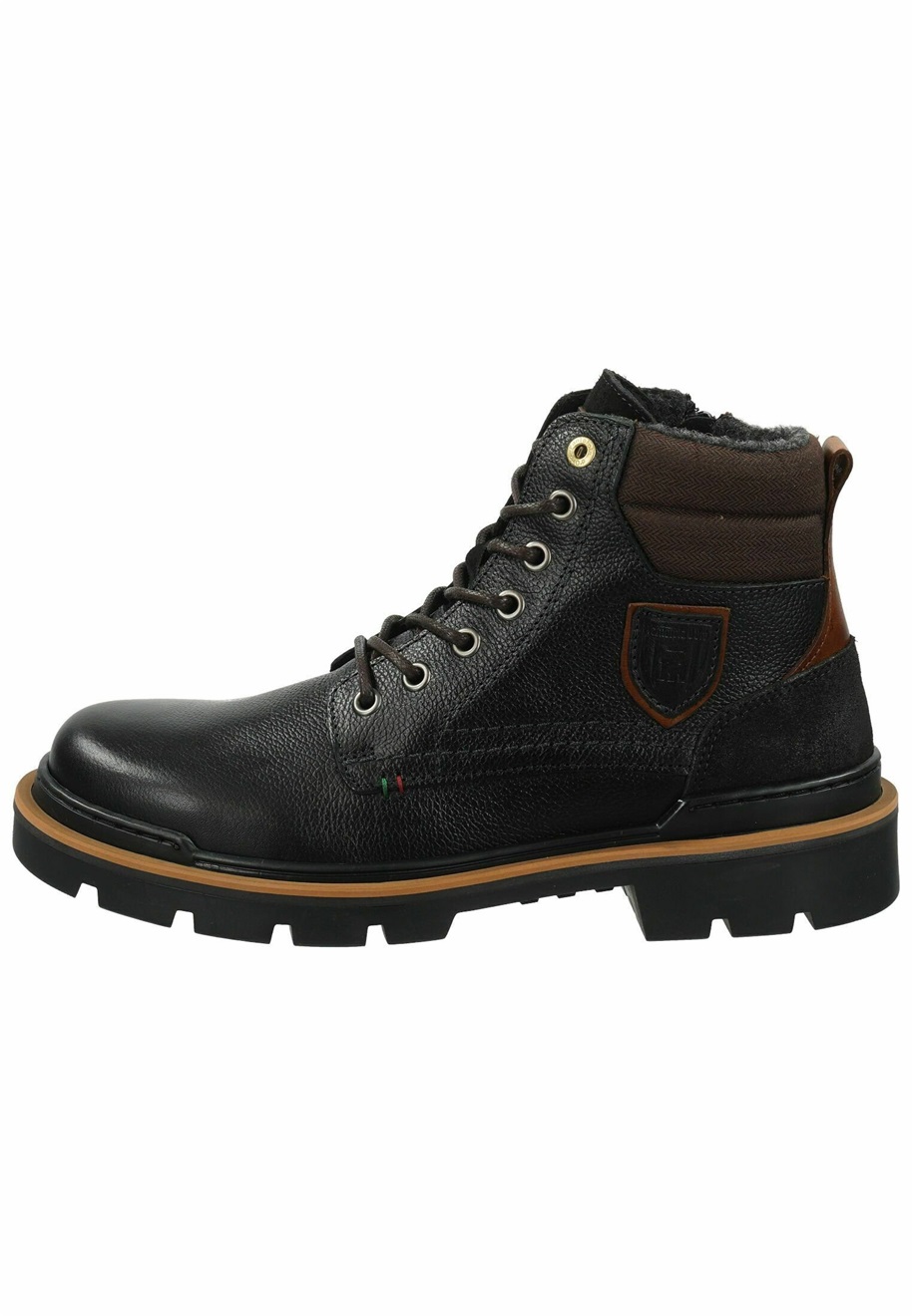 Pantofola d'Oro Schnürstiefelette - black y/schwarz