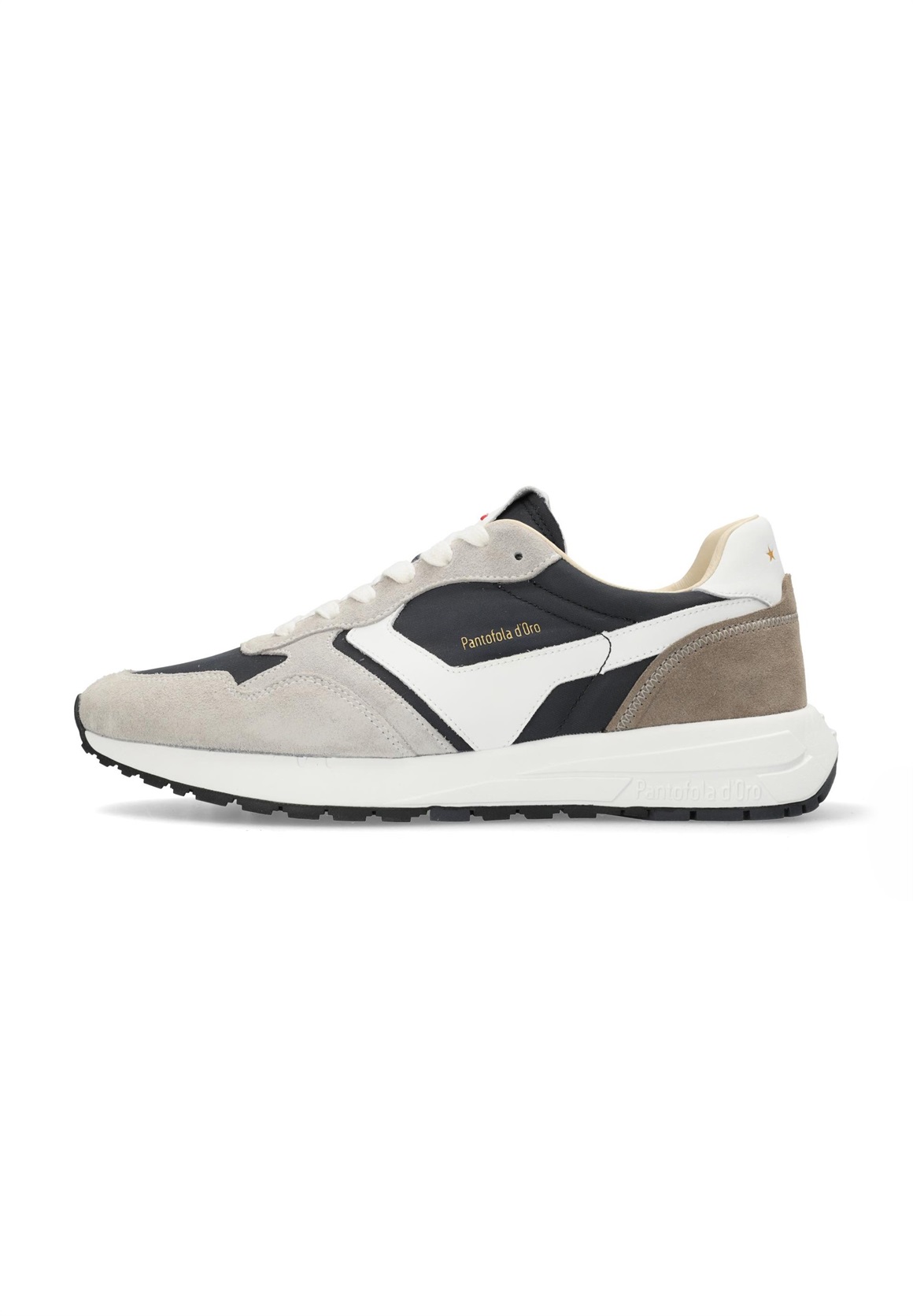 Pantofola d'Oro SNEAKER CAMMINARE - Sneaker low - grey navy/grau