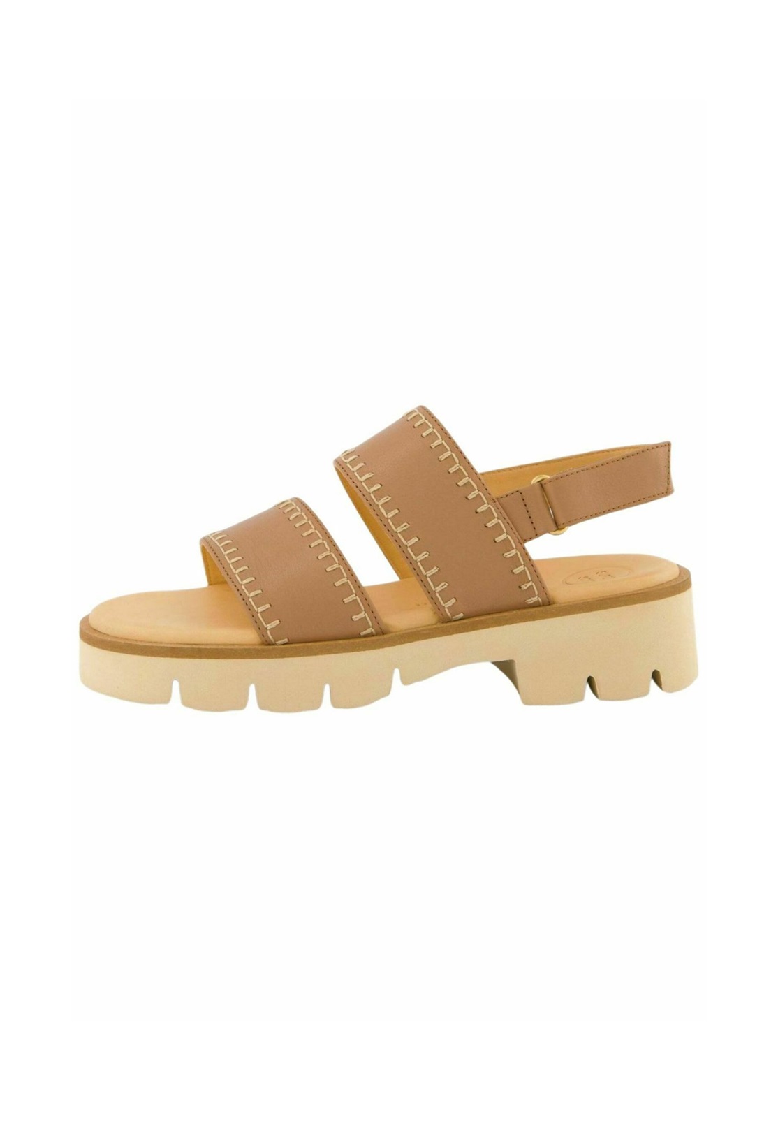 Paul Green Riemensandalette - royal calf alpaca/ocker