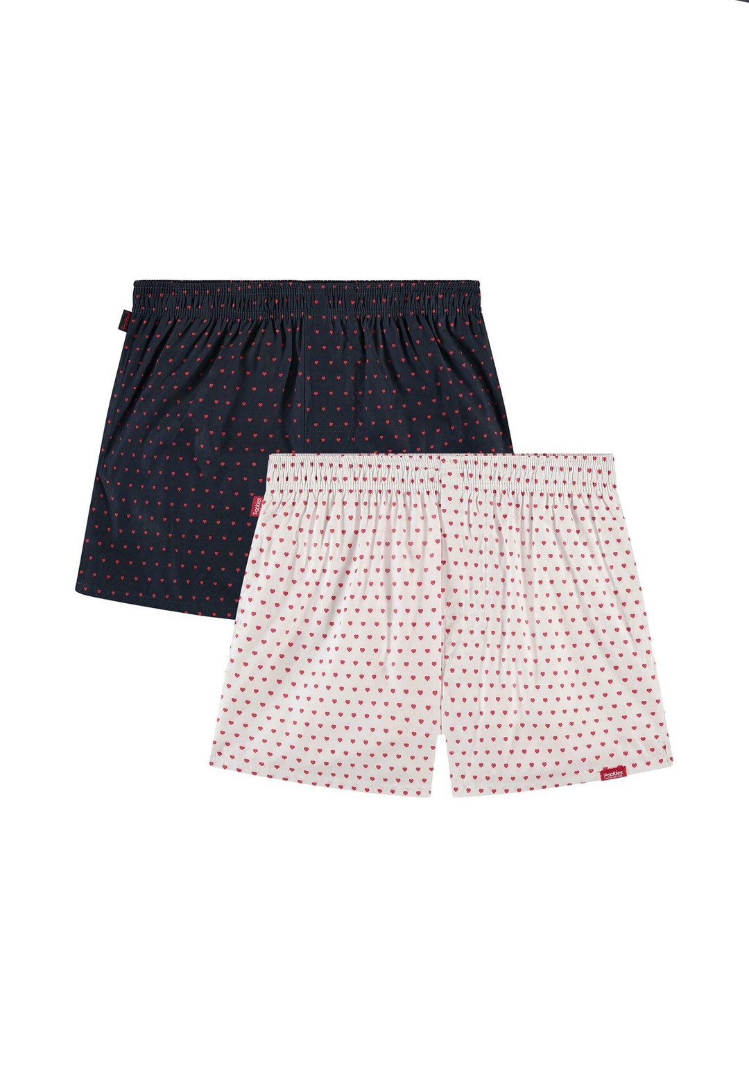 Pockies 2-PACK LOVELY - Boxershorts - red/rot