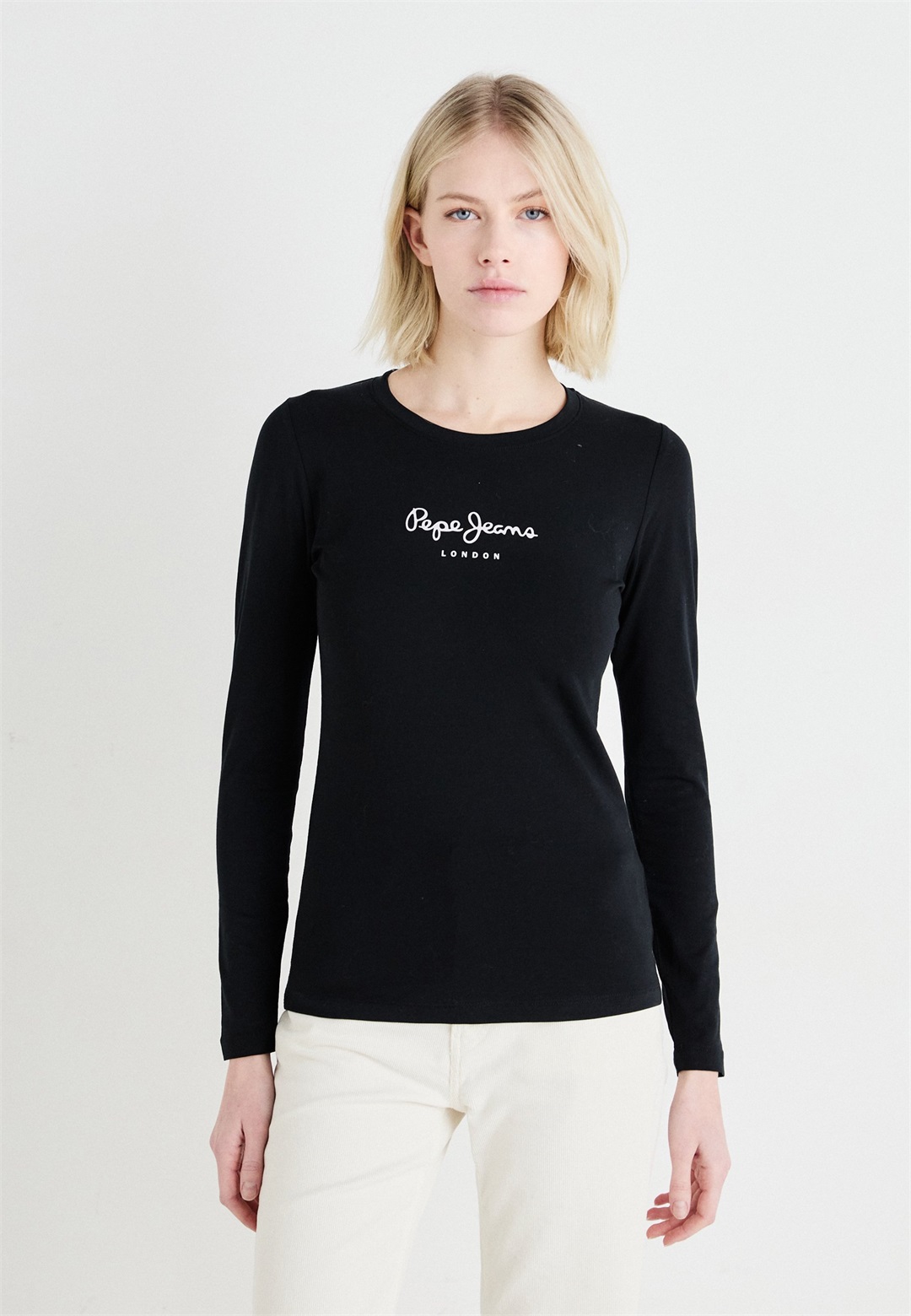 Pepe Jeans NEW VIRGINIA - Langarmshirt - black/schwarz