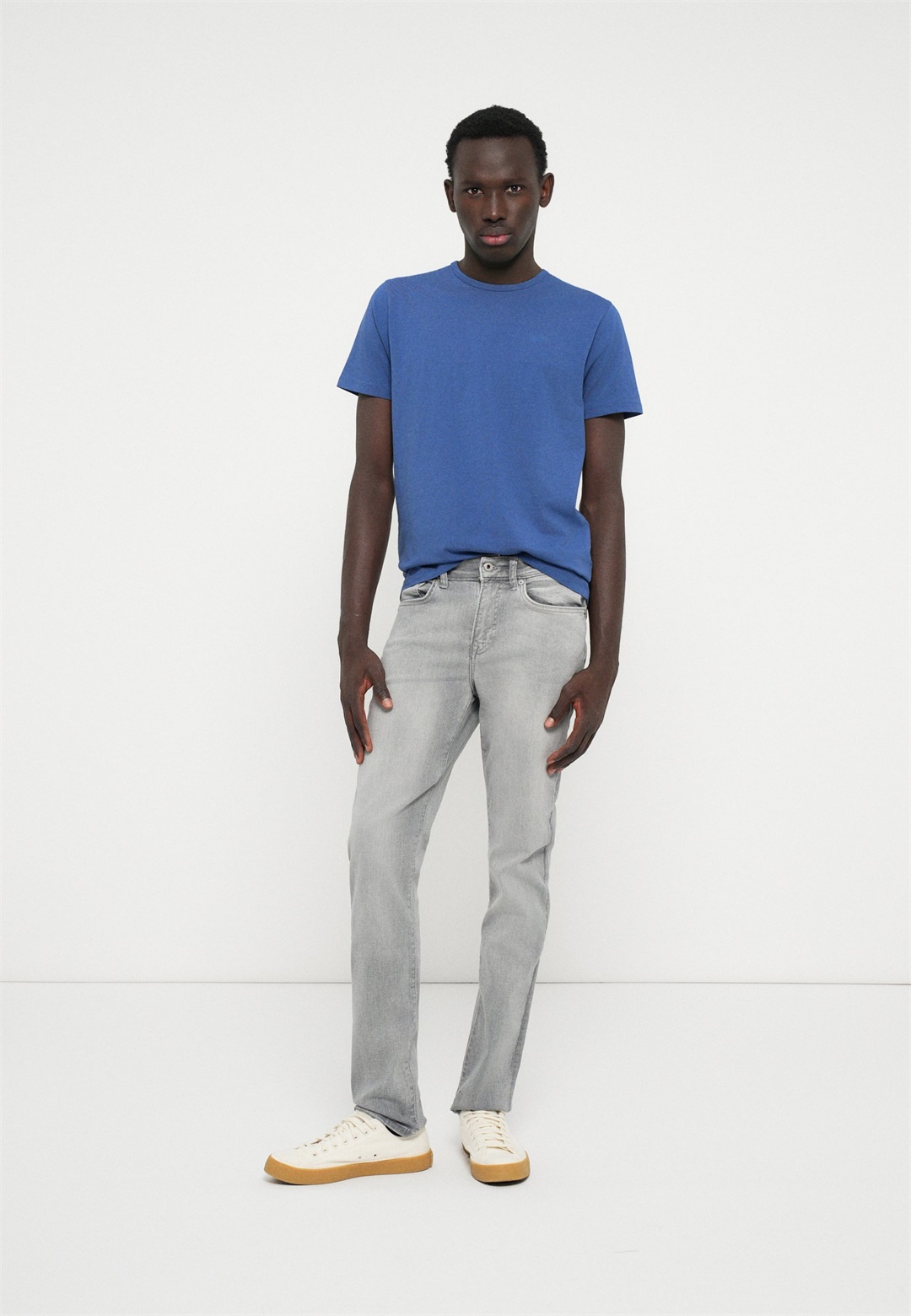 Pepe Jeans ORIGINAL BASIC 2 PACK - T-Shirt basic - thames blue/grey/blau
