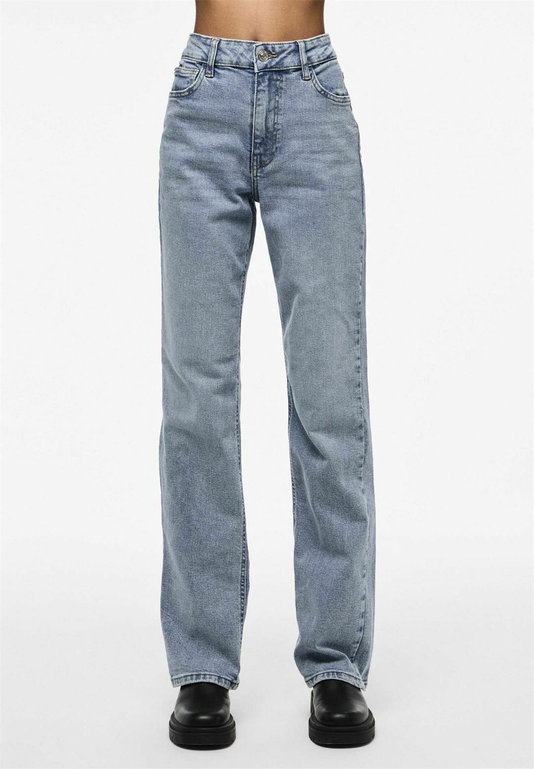 Pieces PCKELLY HW - Jeans Slim Fit - light blue denim/light-blue denim Pieces PCKELLY HW - Jeans Slim Fit - light blue denim/light-blue denim