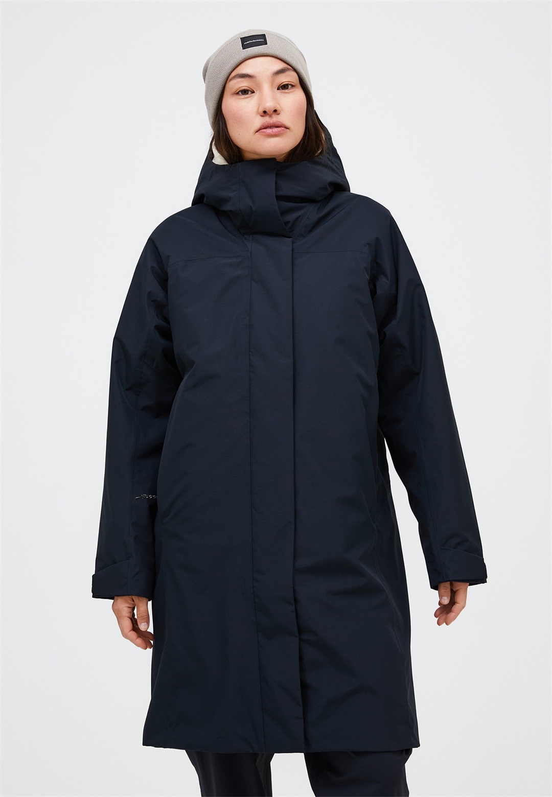 Peak Performance W TREELINE INSULATED - Parka - black/schwarz