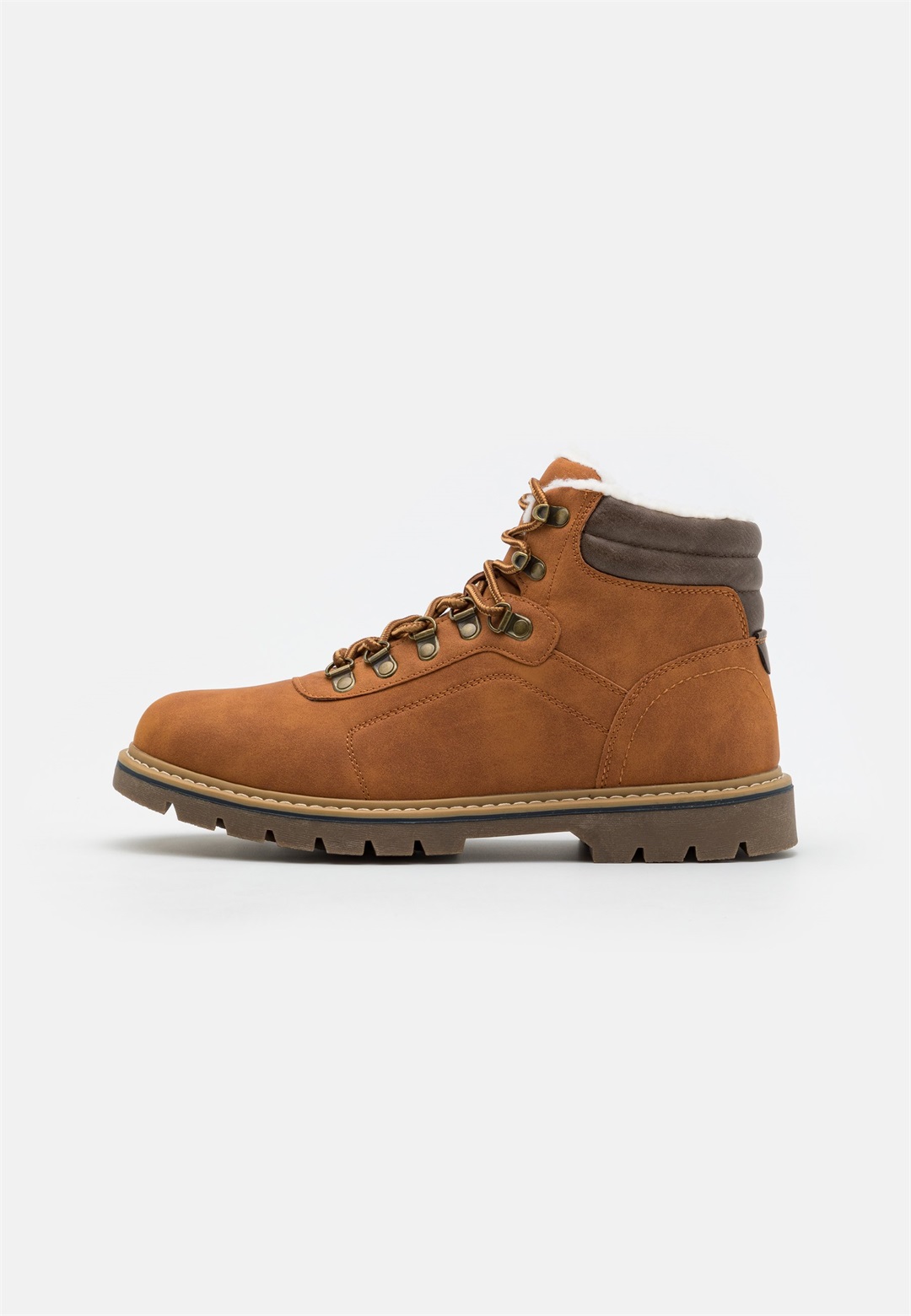 Pier One Schnürstiefelette - cognac