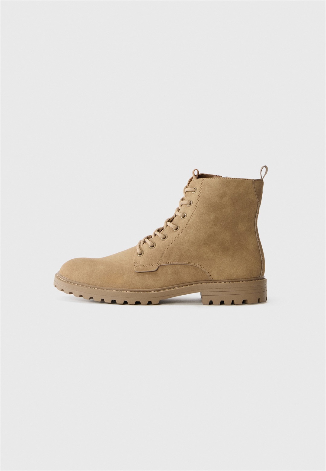 Pier One Schnürstiefelette - beige