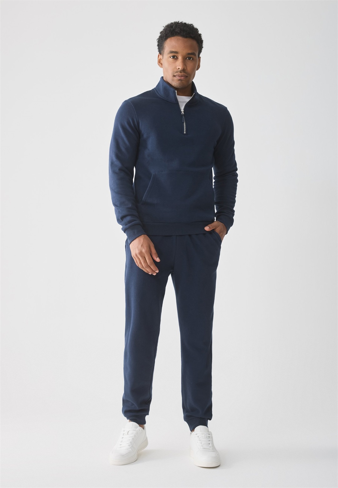 Pier One SET - Jogginghose - sky captain/dunkelblau