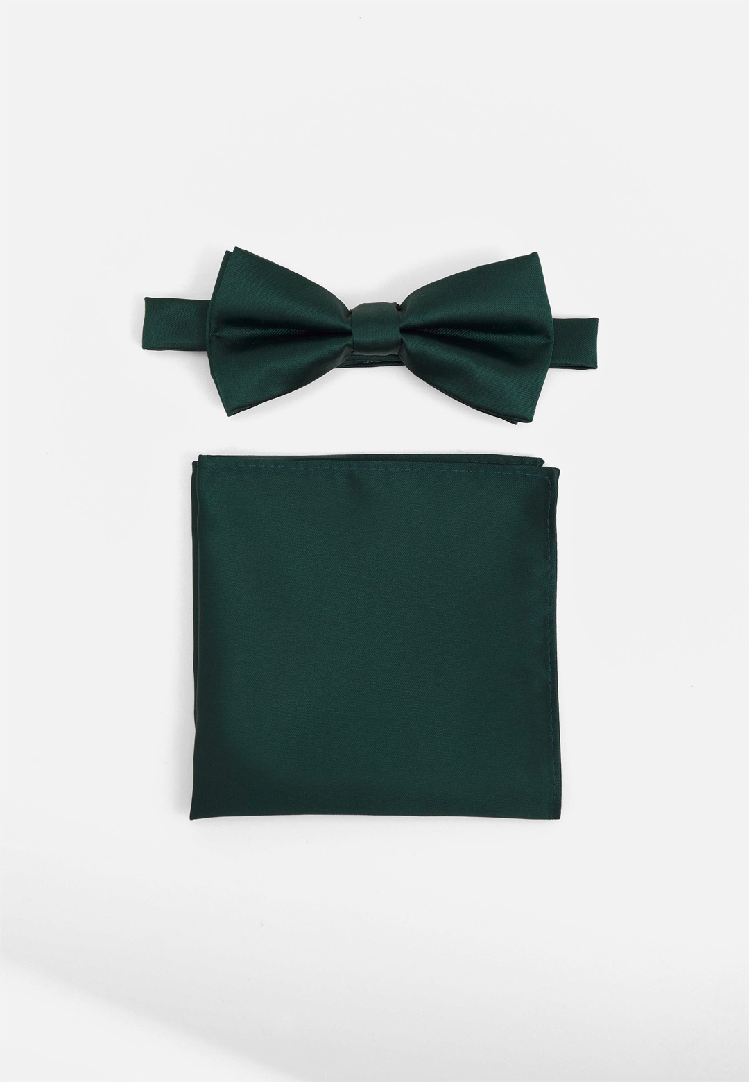 Pier One SET - Einstecktuch - dark green/dunkelgrün