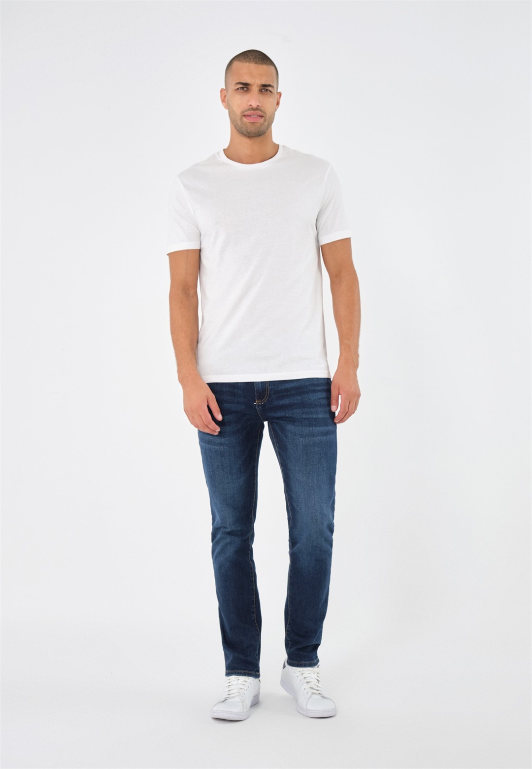 Pier One 2 PACK - T-Shirt basic - white/black/weiß