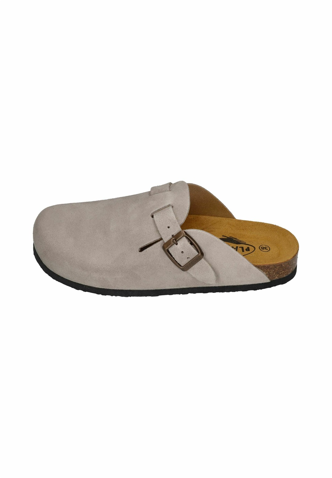 PLAKTON BLOGG - Pantolette flach - perla/hellgrau
