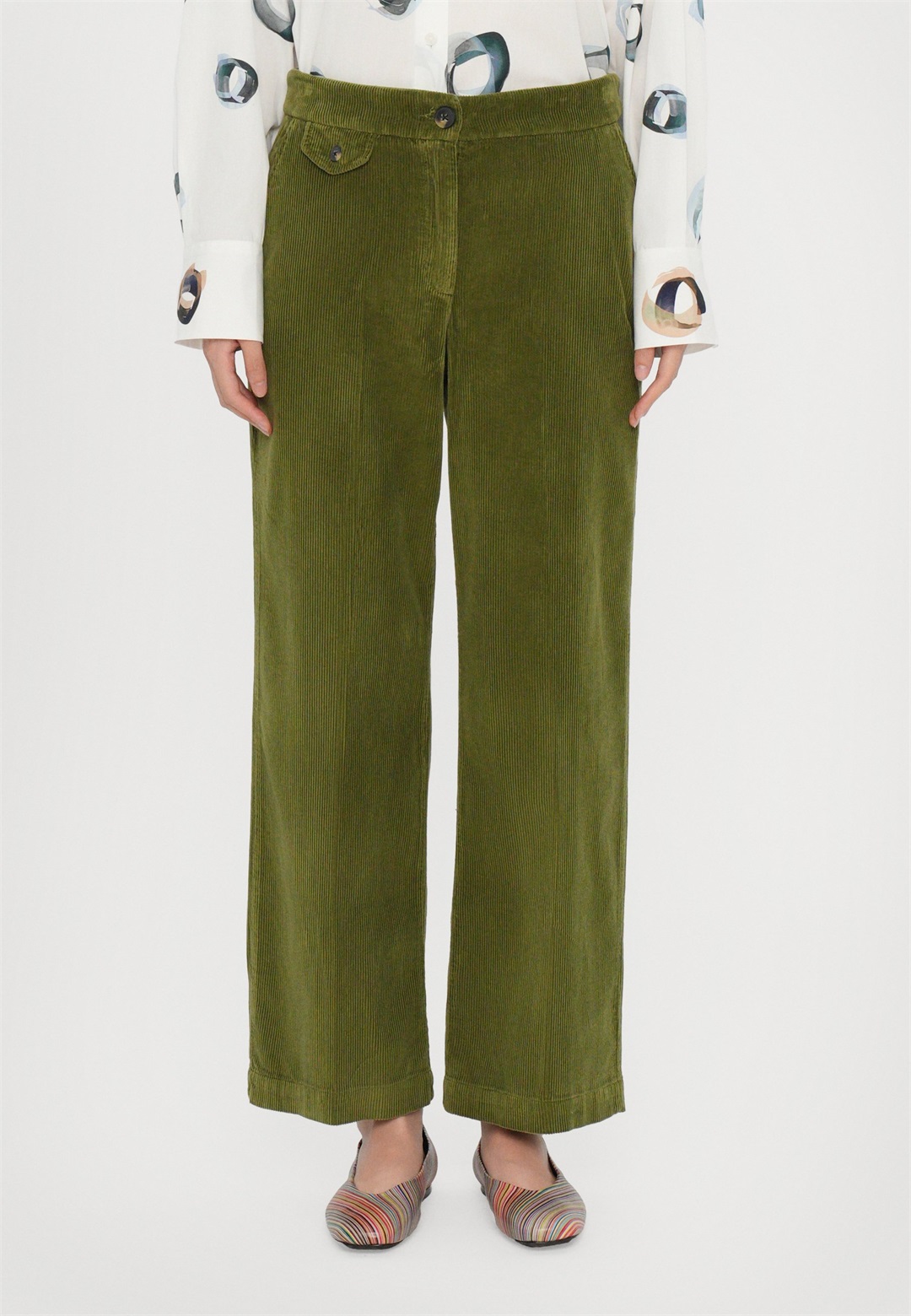 PS Paul Smith Stoffhose - green/grün