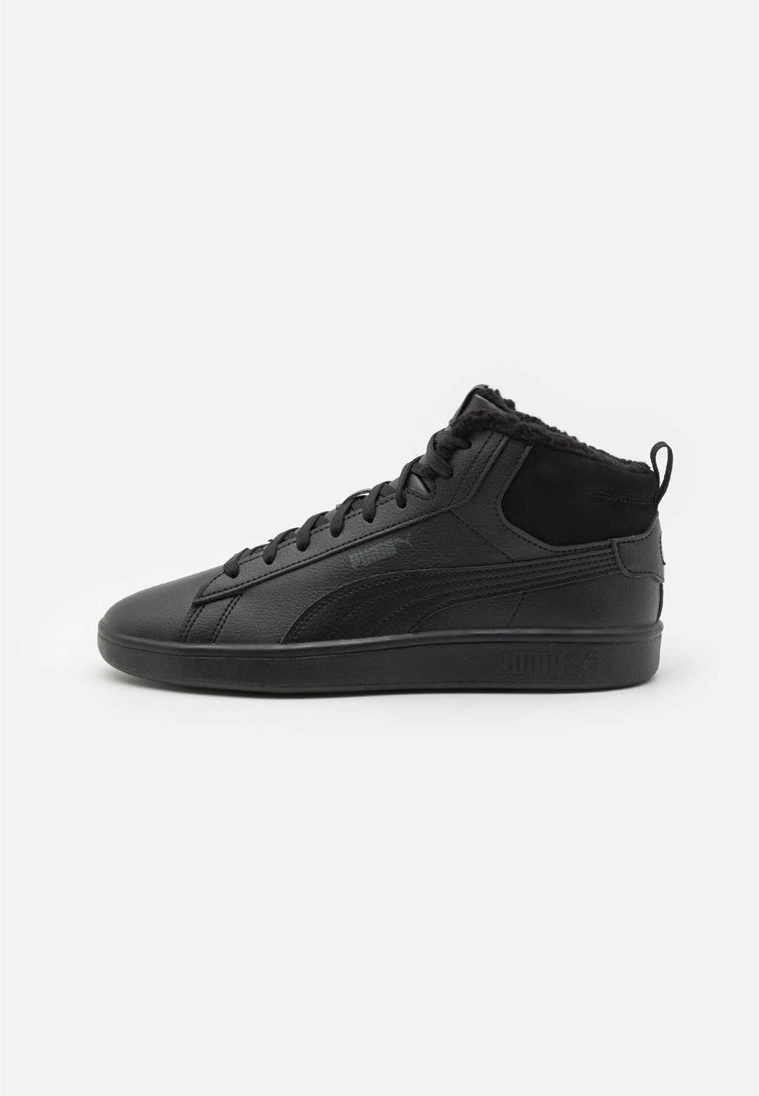 Puma SMASH 3.0 MID UNISEX - Sneaker high - black/shadow gray/schwarz