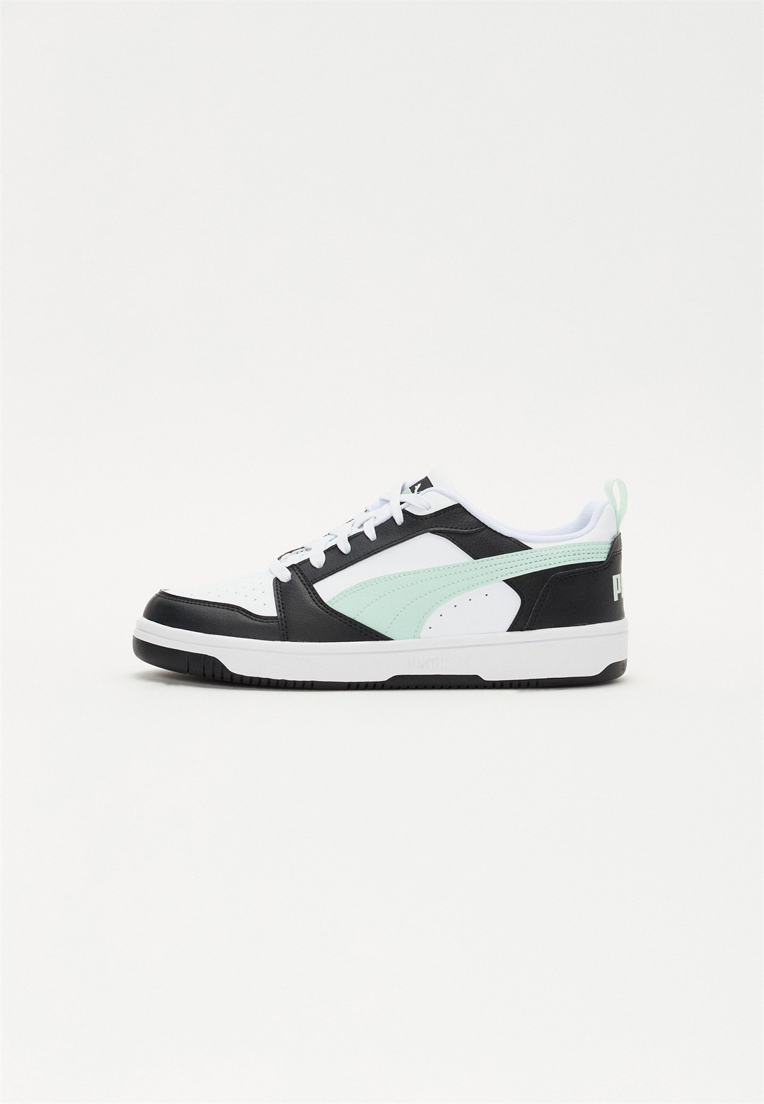 Puma REBOUND V6 UNISEX - Sneaker low - black/peaceful blue/white/weiß