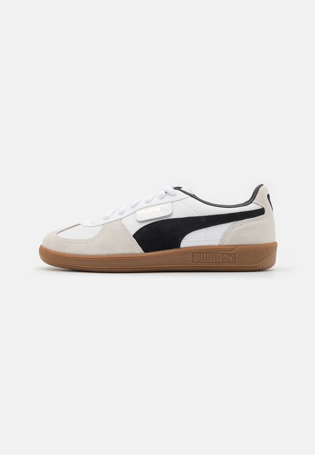 Puma PALERMO UNISEX - Sneaker low - white/vapor gray/weiß