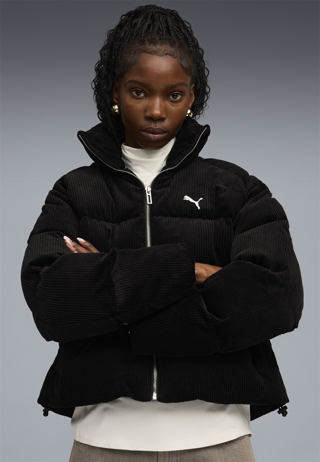 Puma WARDROBE ESSENTIALS - Winterjacke - black/schwarz
