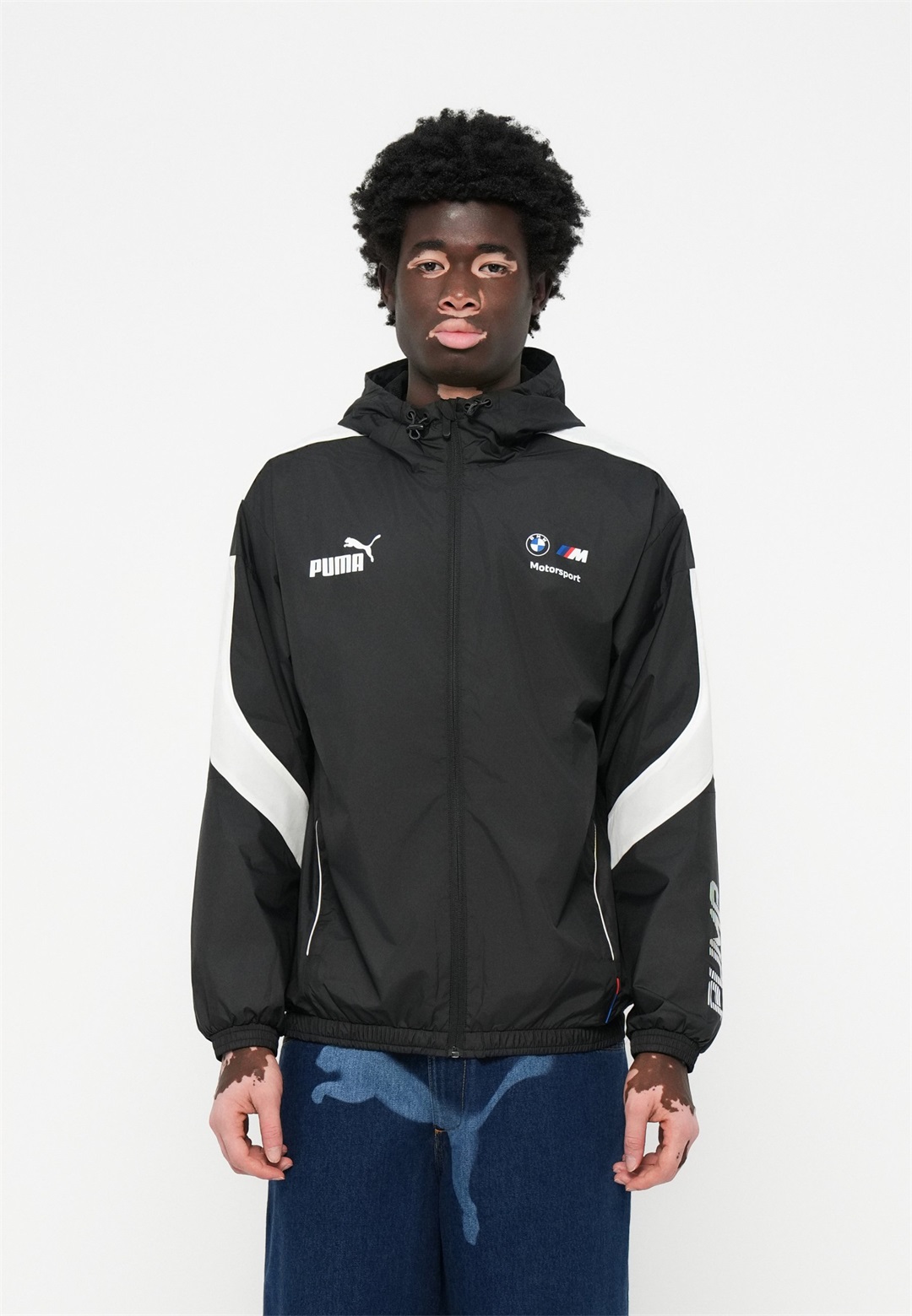 Puma BMW WINDBREAKER - Leichte Jacke - black/schwarz