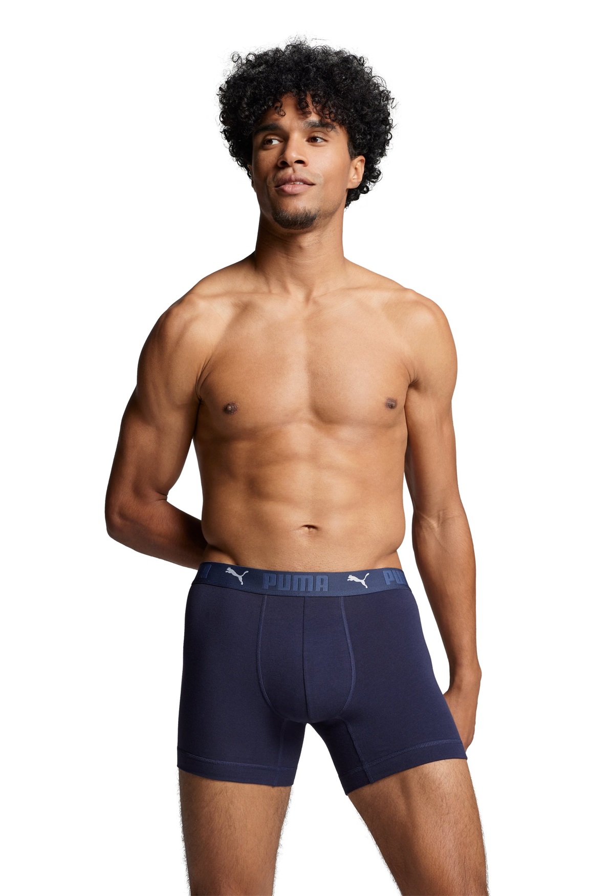 Puma SPORT COTTON 2 PACK - Boxershorts - blue combo/blau