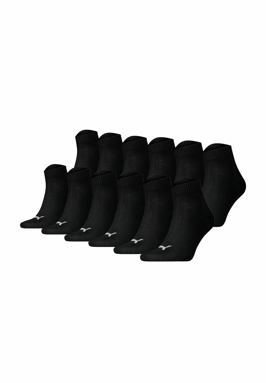 Puma QUARTER SPORT FREIZEIT 12 PAAR - Socken - schwarz