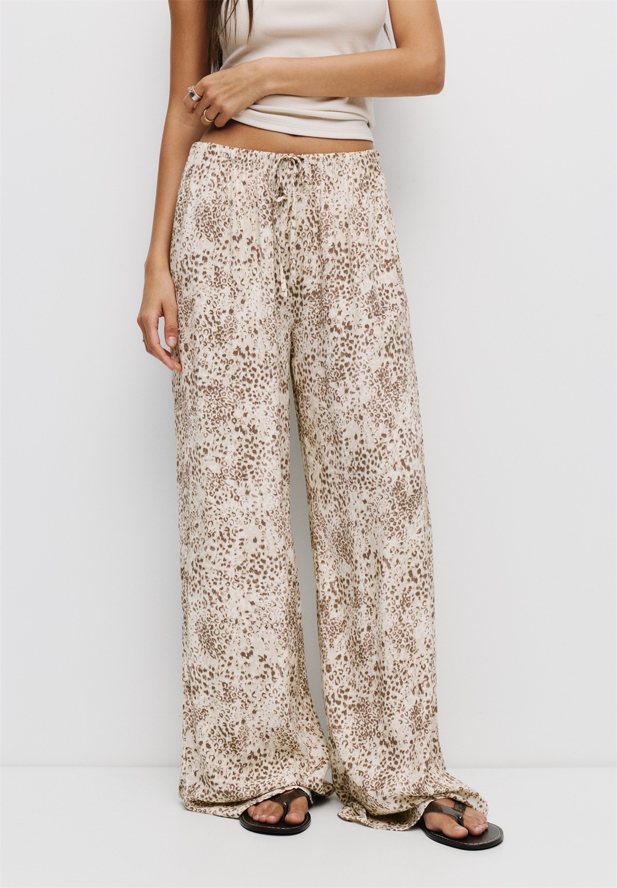 PULL&BEAR Stoffhose - brown/braun